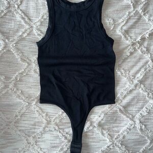 Black Tank Bodysuit